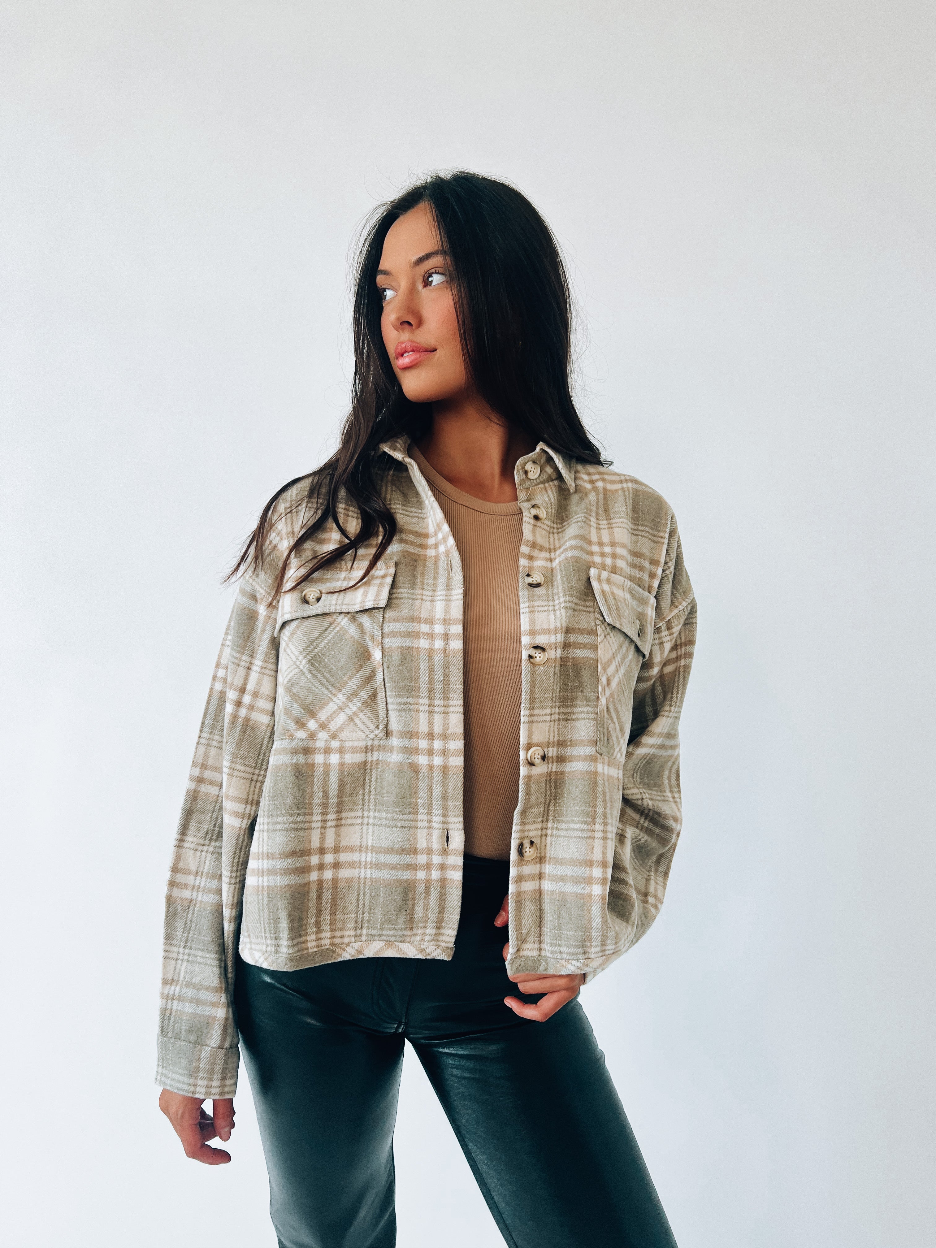 Hudson Plaid Flannel Jacket