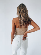 Halina Halter Crochet Top