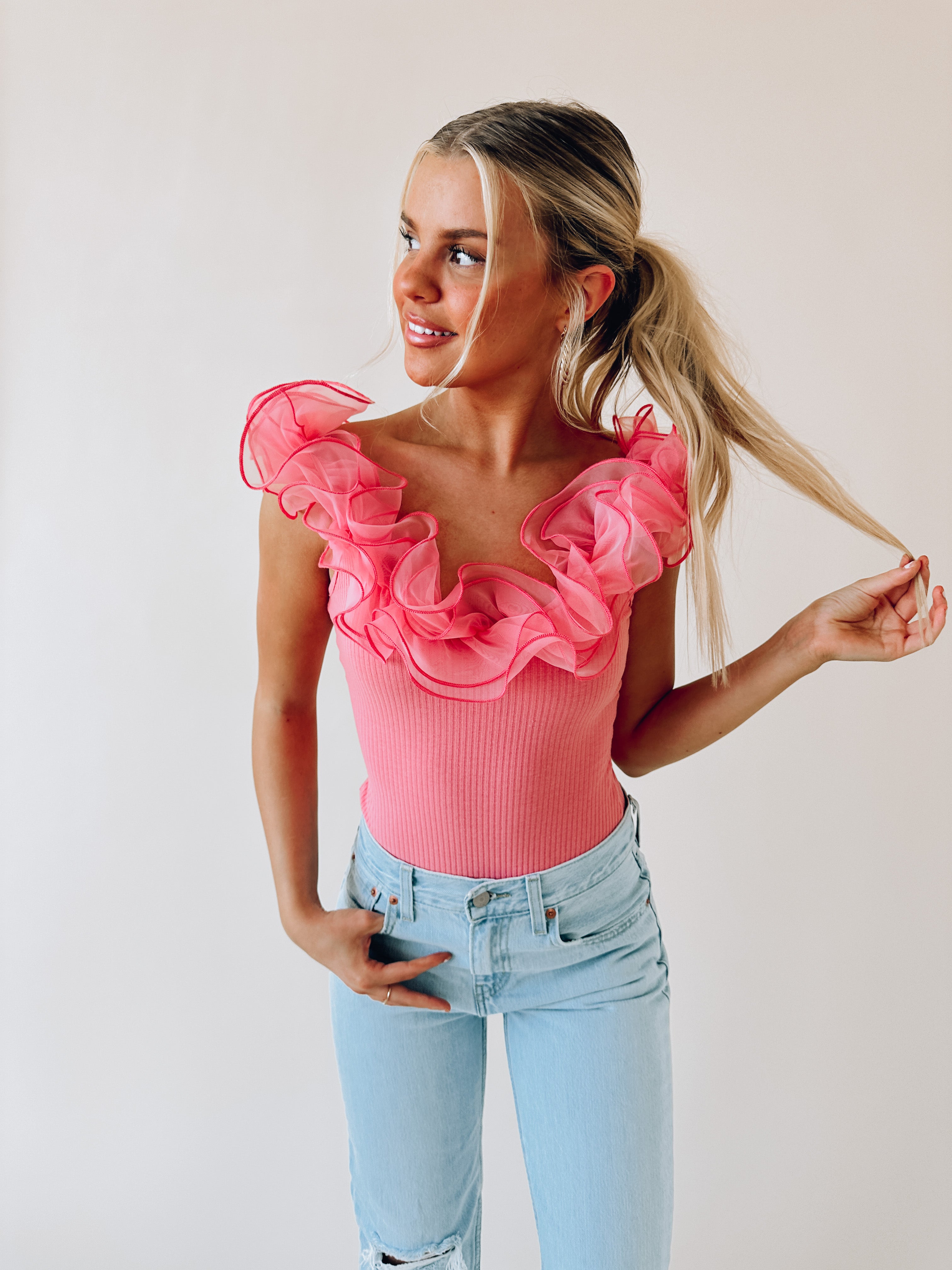 Wren Ruffle Bodysuit