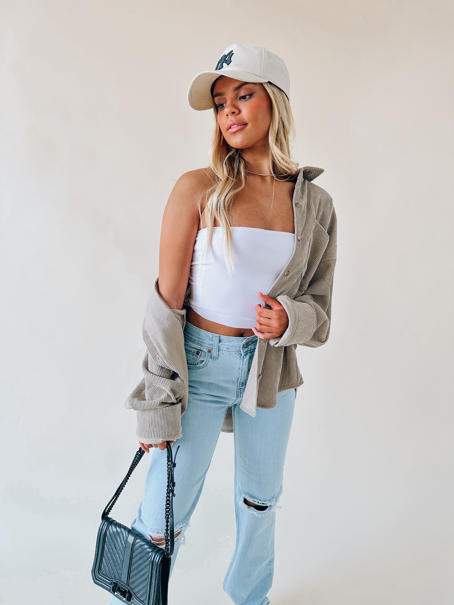 Freya Strapless Crop Top