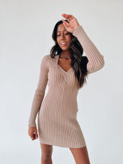 Lilly Ribbed Mini Dress