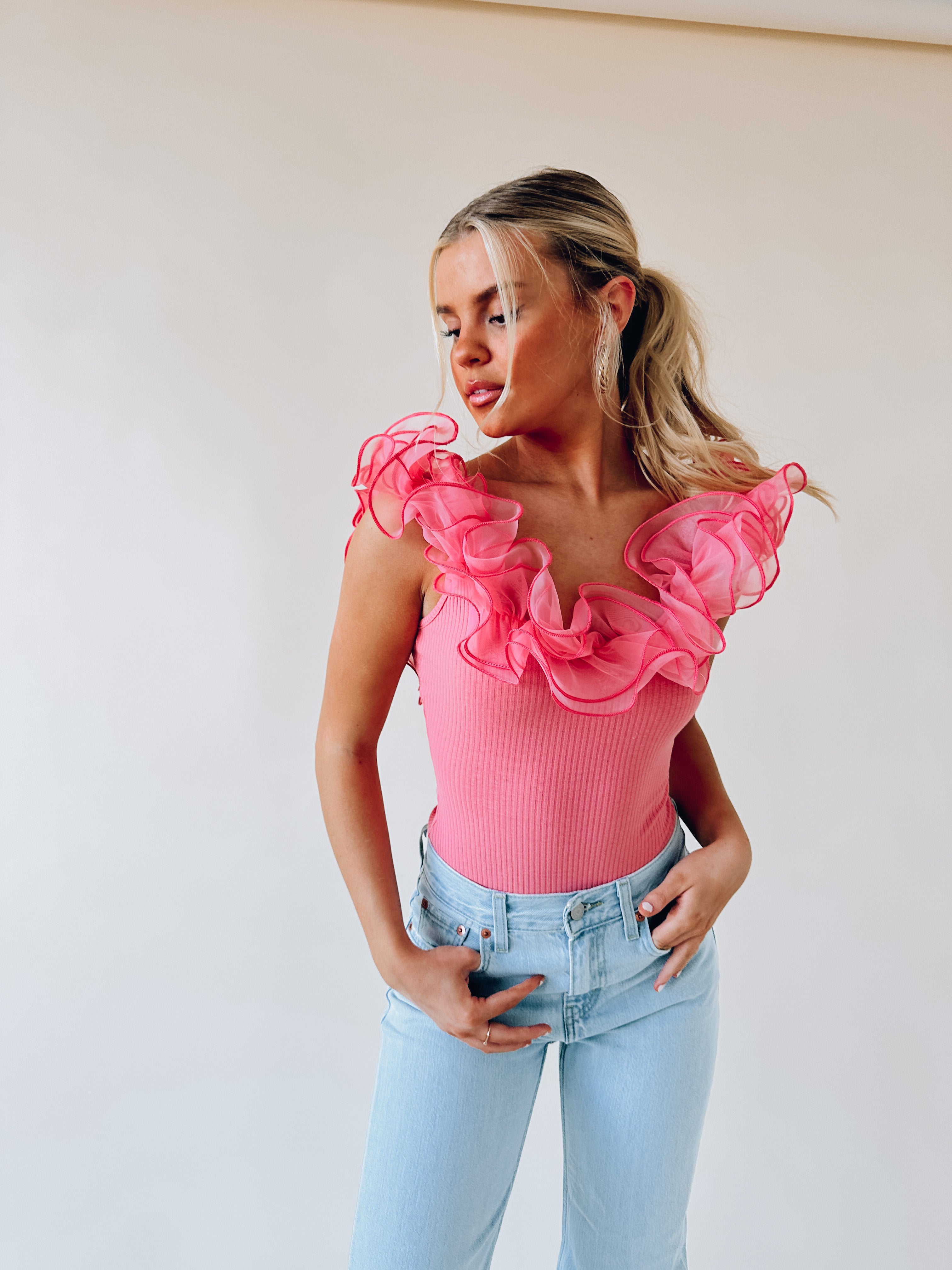 Wren Ruffle Bodysuit