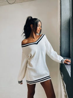 Faye Knitted Sweater Dress