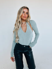 Simply Chic Bodysuit Set Sage