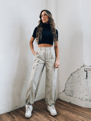 Trystan Turtleneck Crop Top