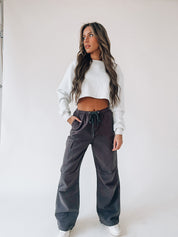 Sarah Cement Cargo Pant
