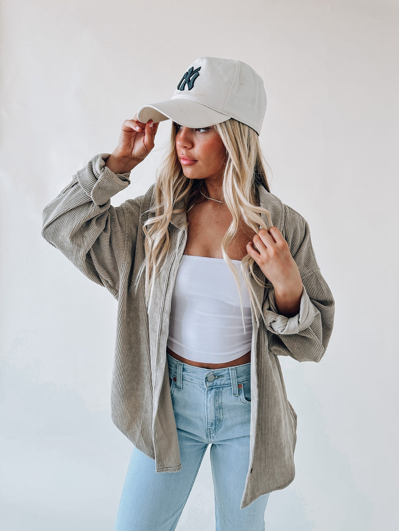 SALE : Mason Corduroy Shacket
