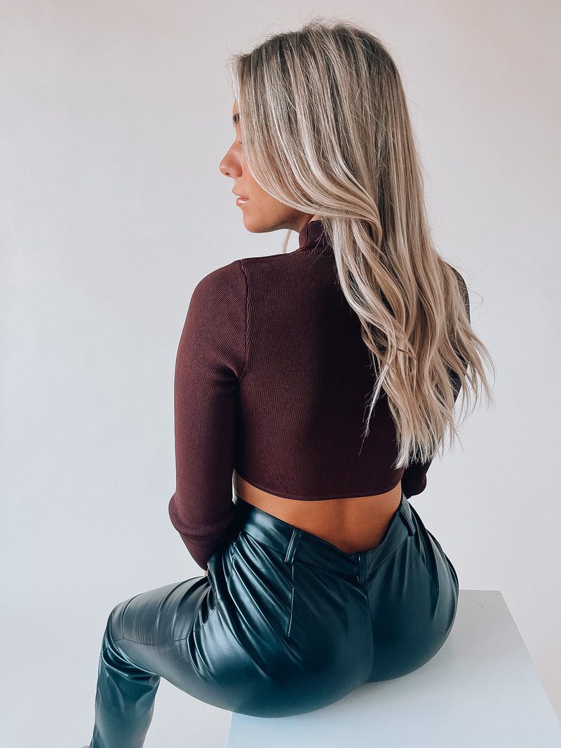 SALE : Sloane Cropped Sweater