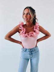 Margaret Ruffle Bodysuit