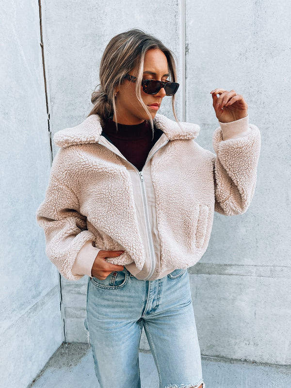 RESTOCKED: Kameron Sherpa Jacket