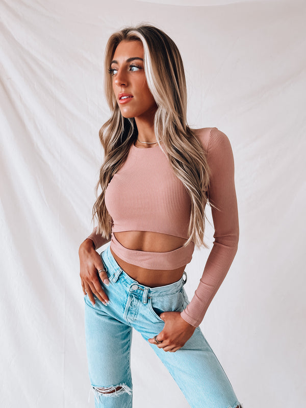 Collyns Ribbed Long Sleeve Top