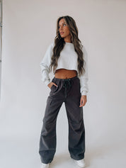 Sarah Cement Cargo Pant