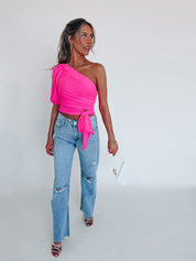 Gina One Shoulder Top