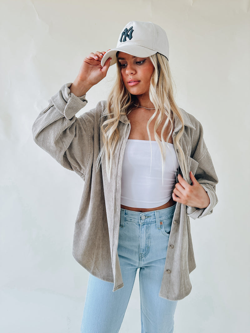 SALE : Mason Corduroy Shacket