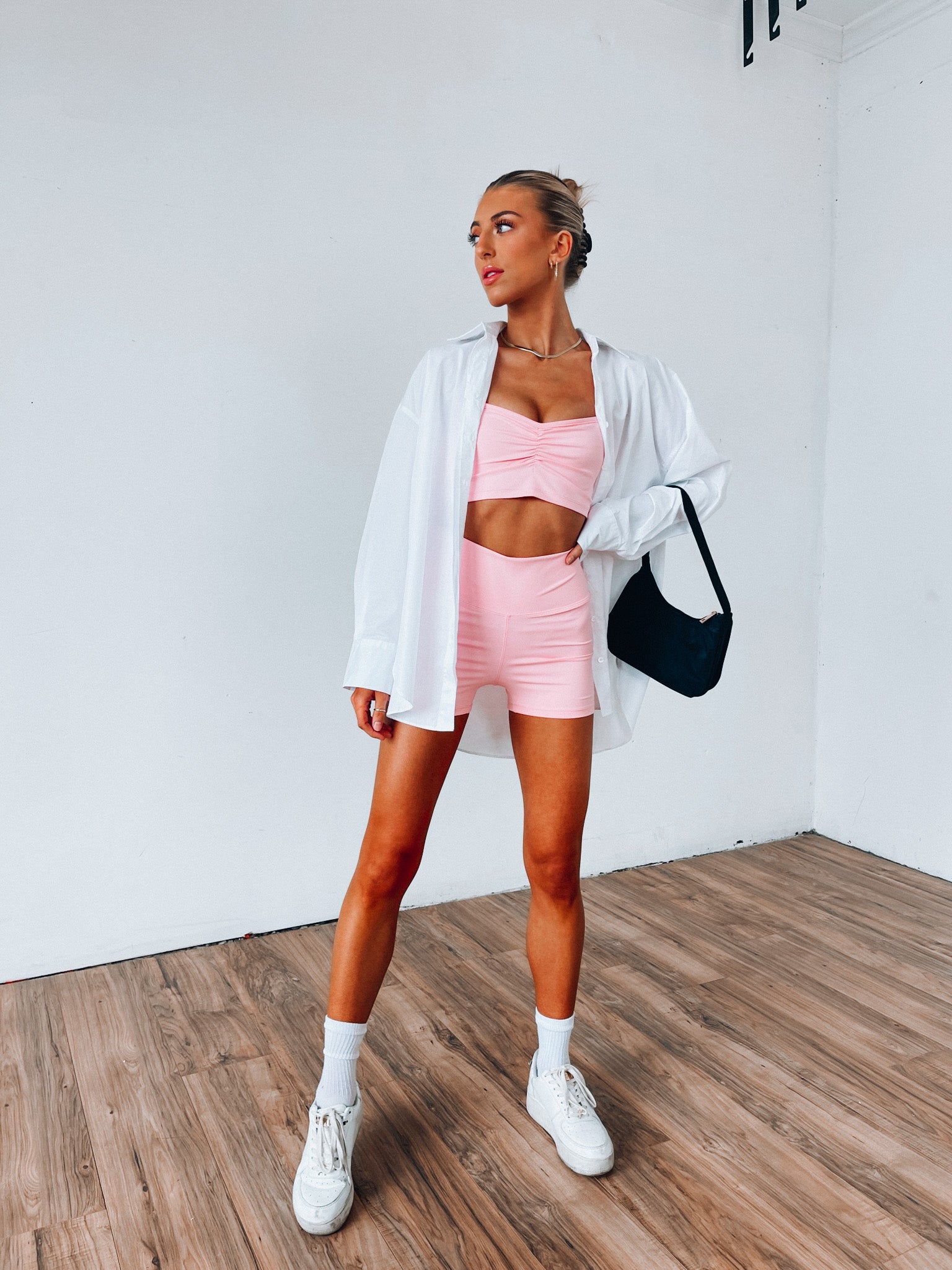 SALE :Ania Pink Athletic Set