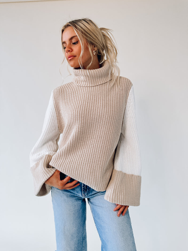 RESTOCKED: Savannah Colorblock Sweater