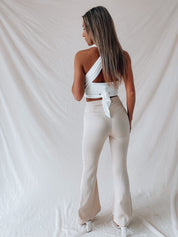 RESTOCKED: Maleena High Waisted Silk Bottoms