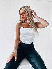 Rowan Satin Structured Top