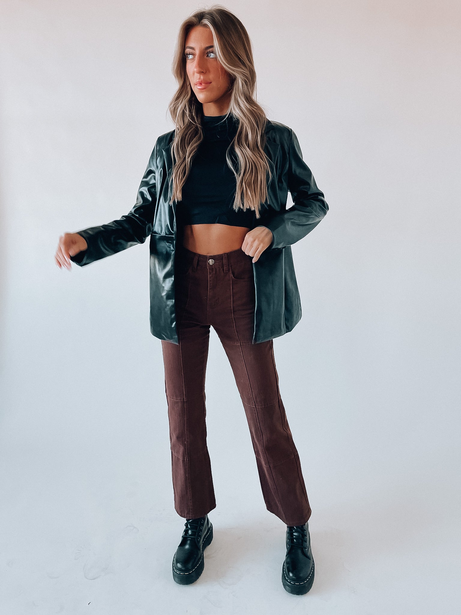 RESTOCKED: Chocolate Boyfriend Denim