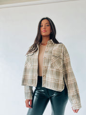 Hudson Plaid Flannel Jacket