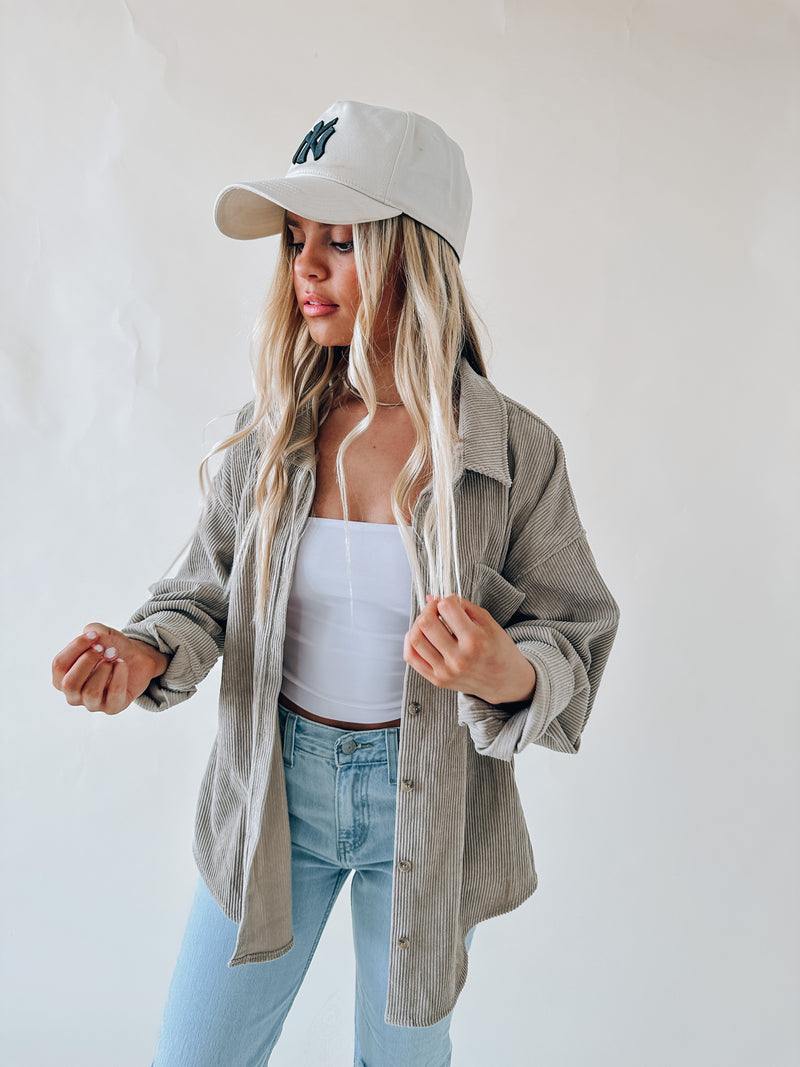SALE : Mason Corduroy Shacket