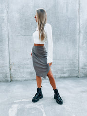 Jess Knit Midi Skirt