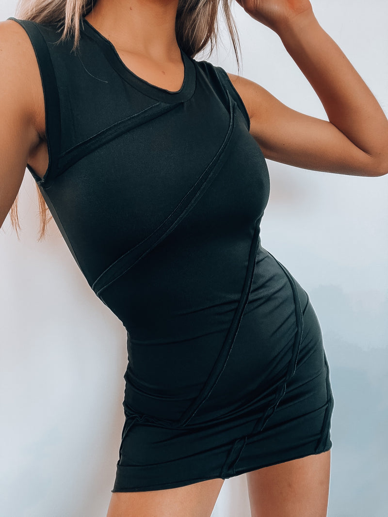 SALE :Stella Mini Black Dress