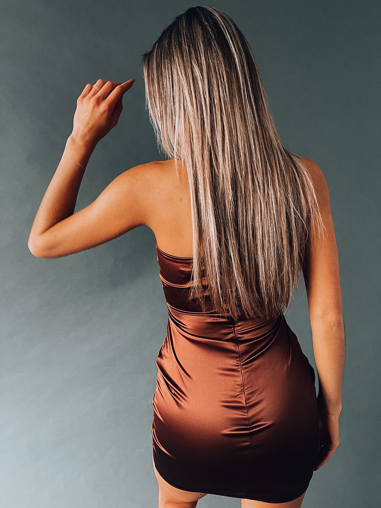 Asha Satin Mini Dress – Madida Clothing