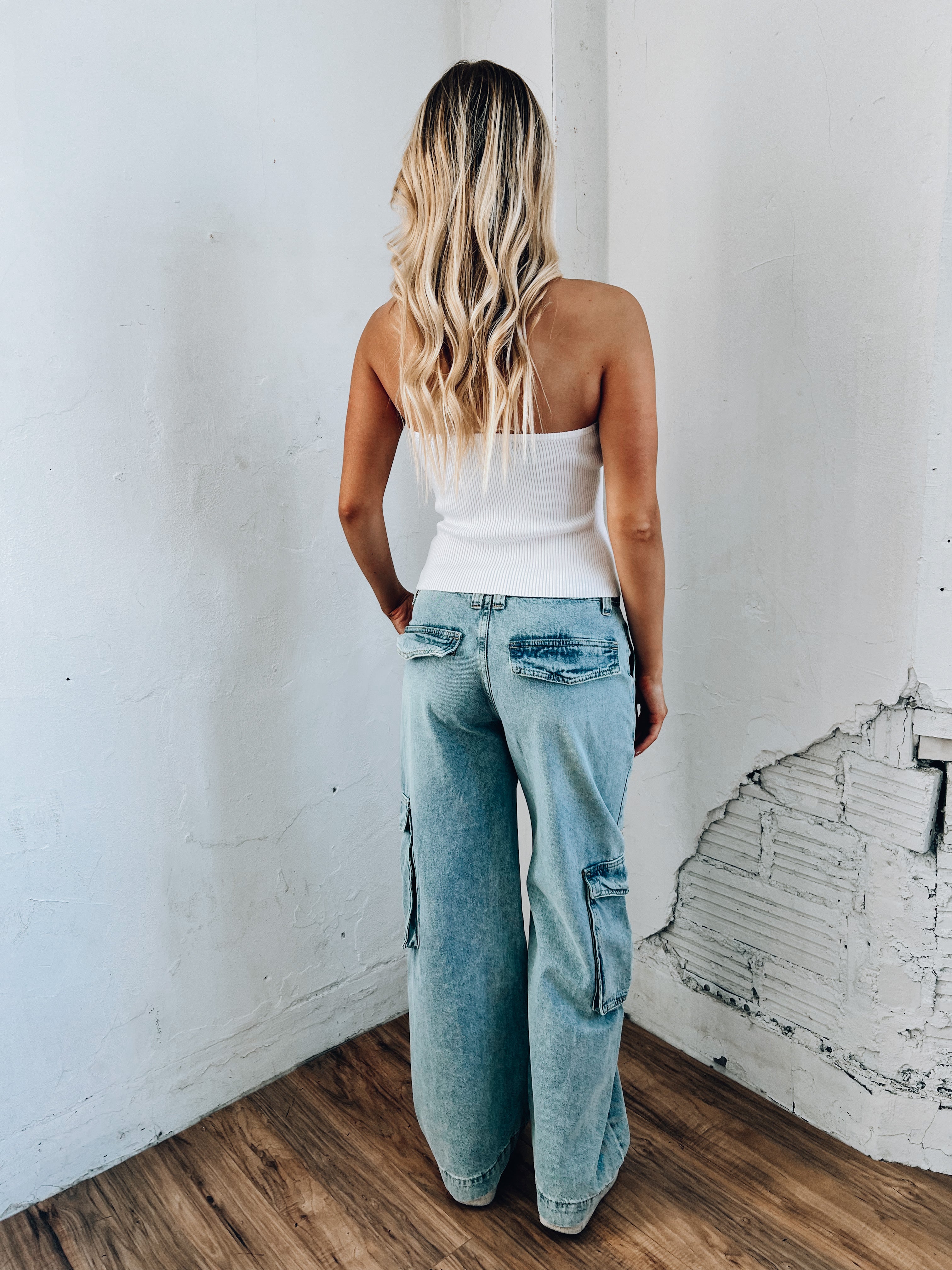 Lilee Ribbed Strapless Top – Madida Clothing