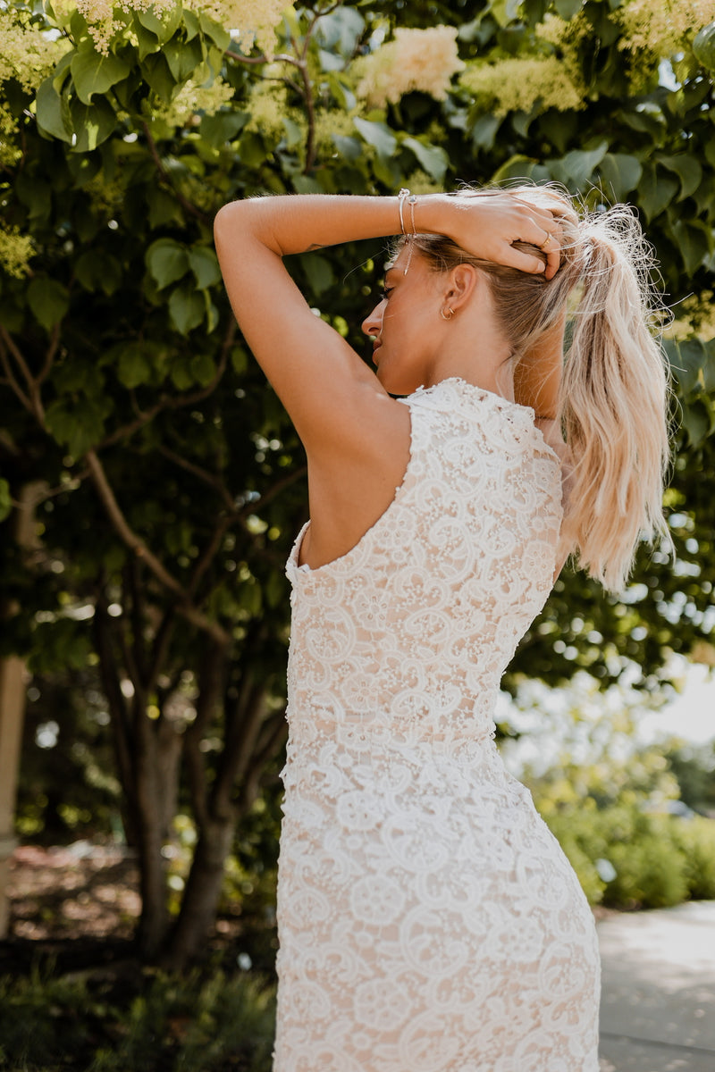 Forever Like That Lace Mini Dress