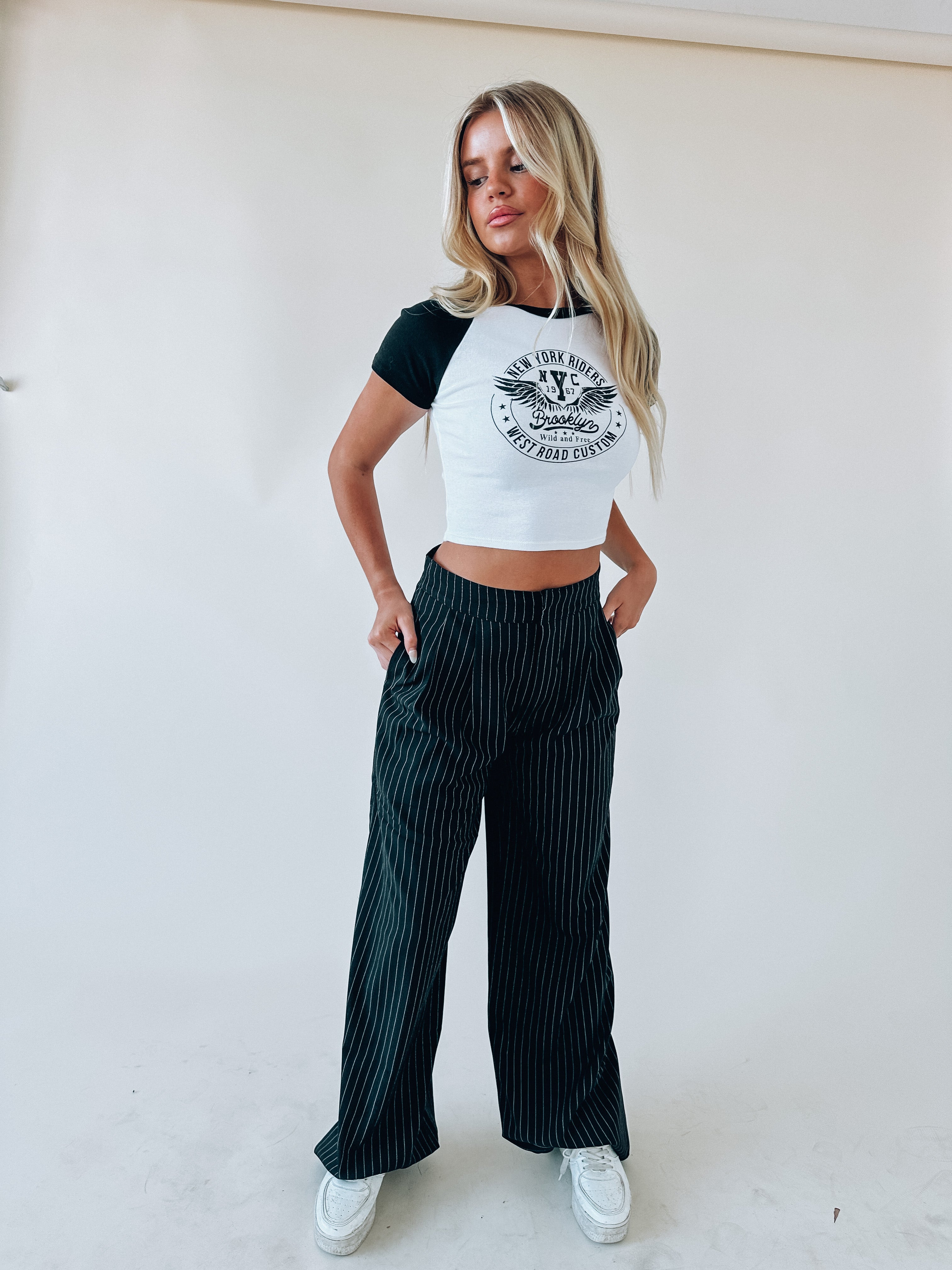 New York Riders Baby Tee