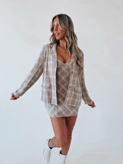 Blake Plaid Blazer