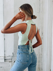 SALE :Zola Sage Sleeveless Tank