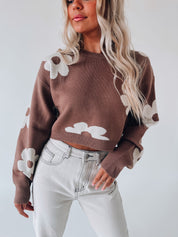 SALE :Kaysin Floral Sweater