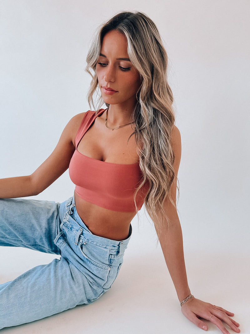  Fitted Crop Top