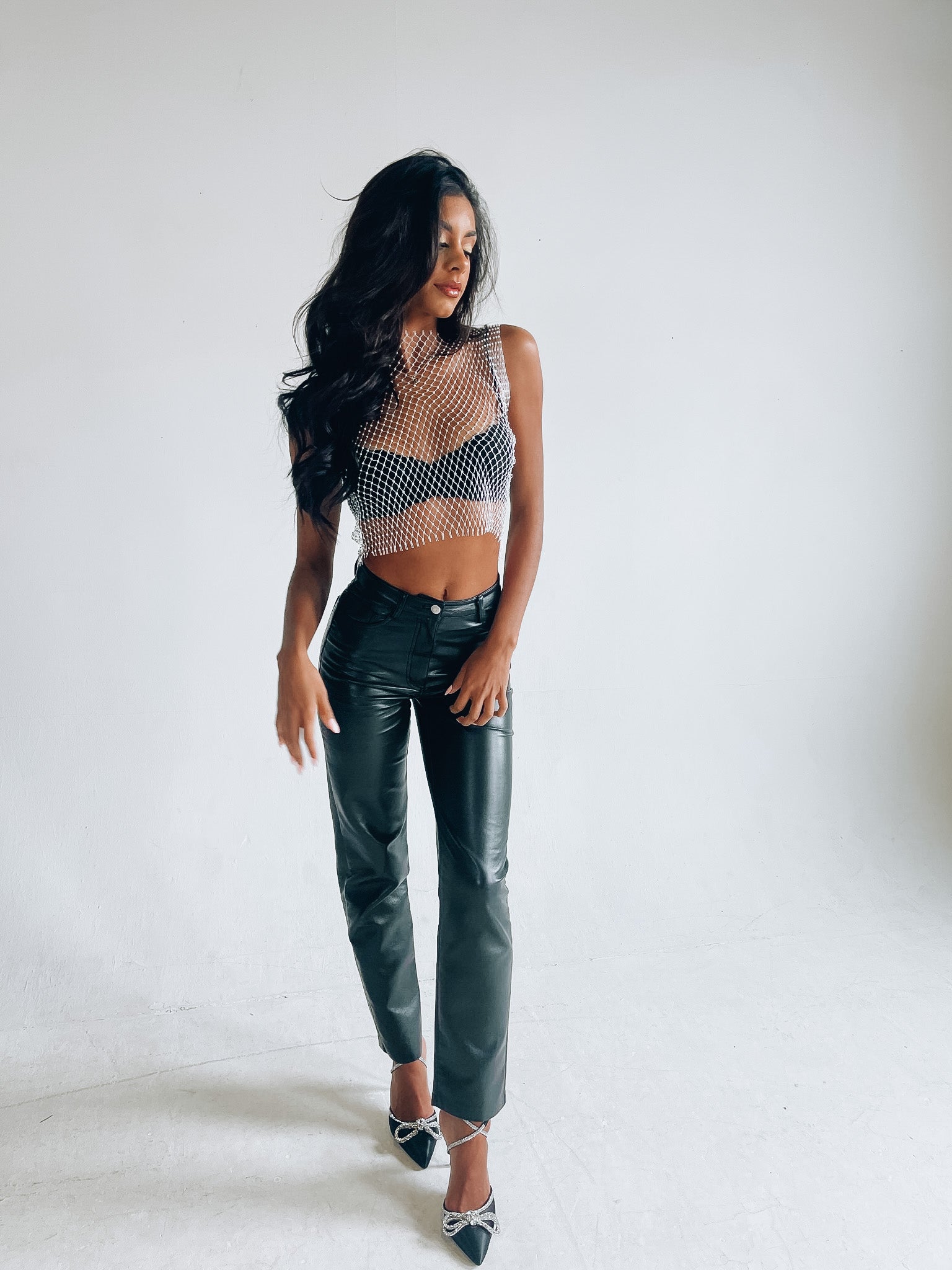 Jules Fishnet Top