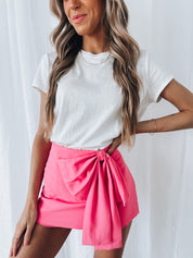 Rylianna Bow Detail Skort