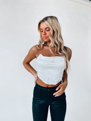 Rowan Satin Structured Top