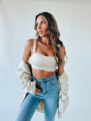 Alessandra Blazer Set In Cream