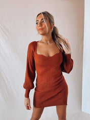 SALE: Asher Knit Mini Dress