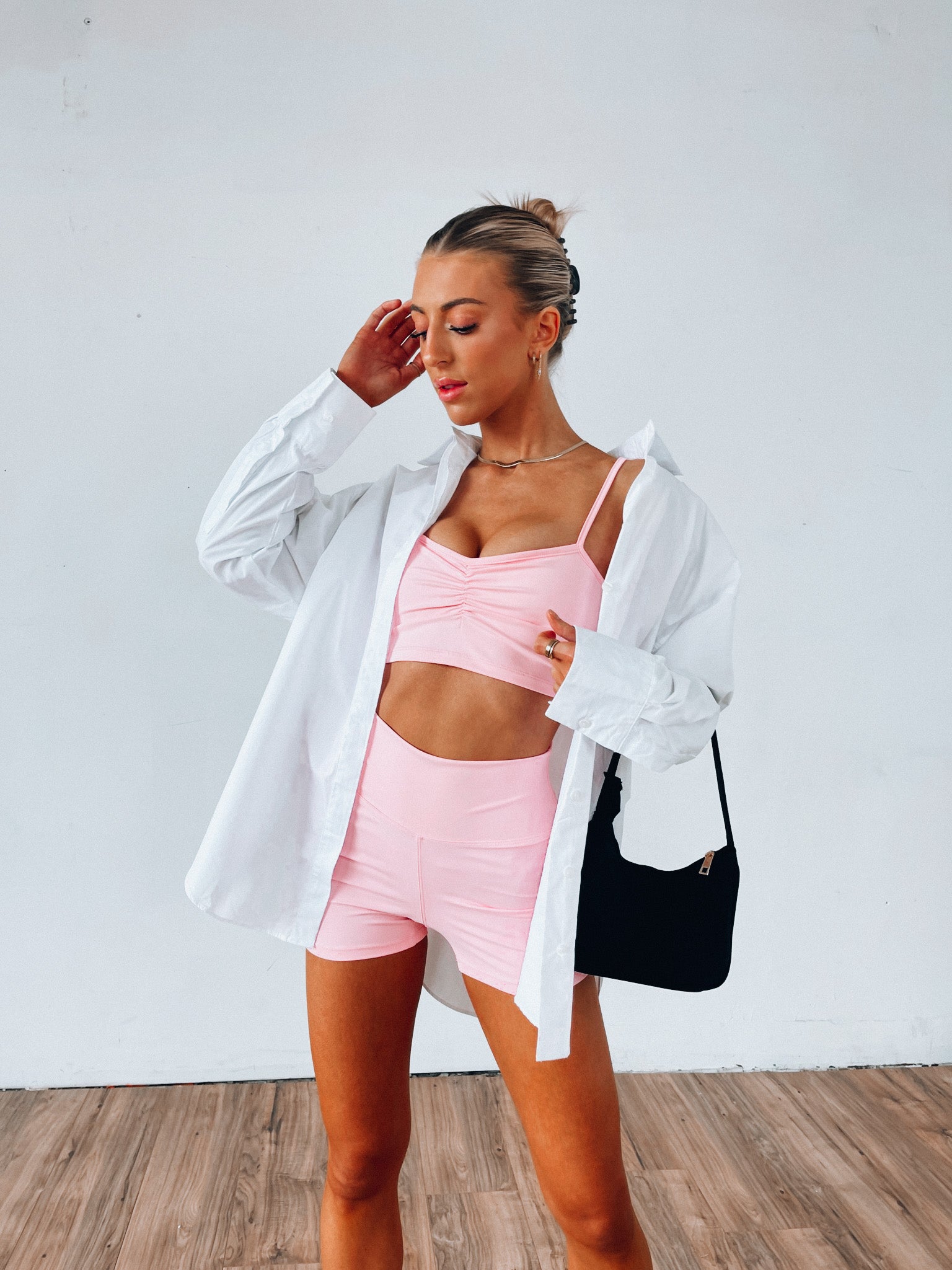SALE :Ania Pink Athletic Set