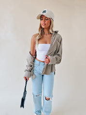 Freya Strapless Crop Top