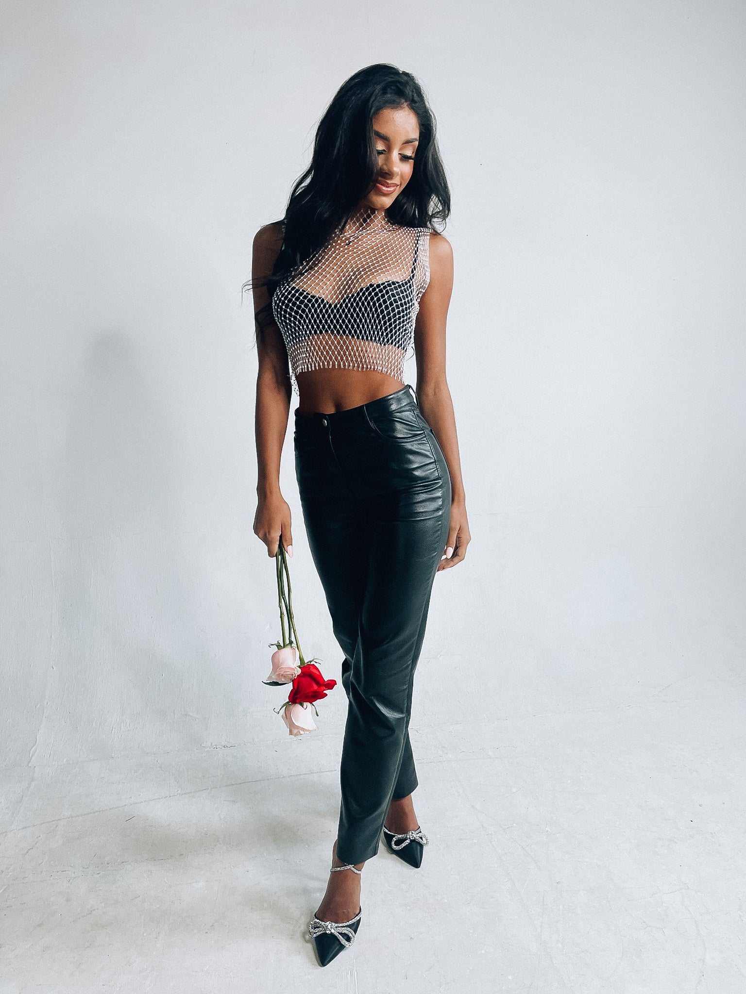 Jules Fishnet Top
