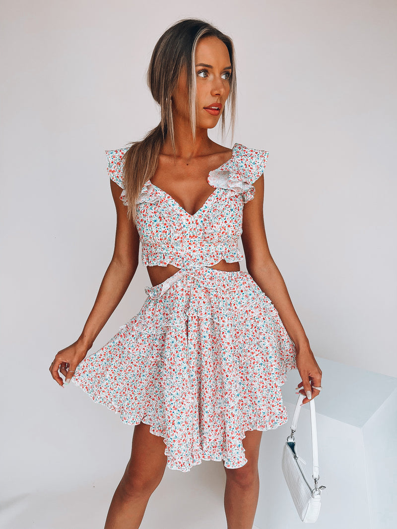 Girly Girl Cut Out Dress