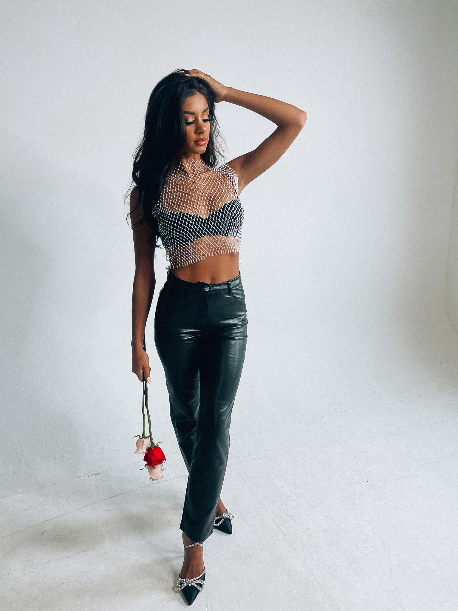Jules Fishnet Top