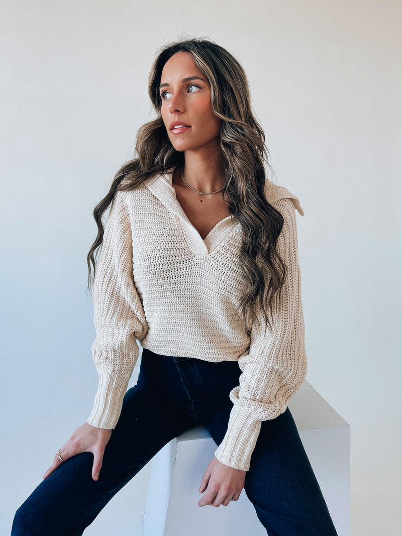 Zaria Collared Sweater
