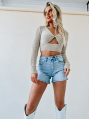 Shay Crochet Long Sleeve