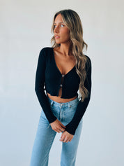 Quinn Ribbed Knit Top