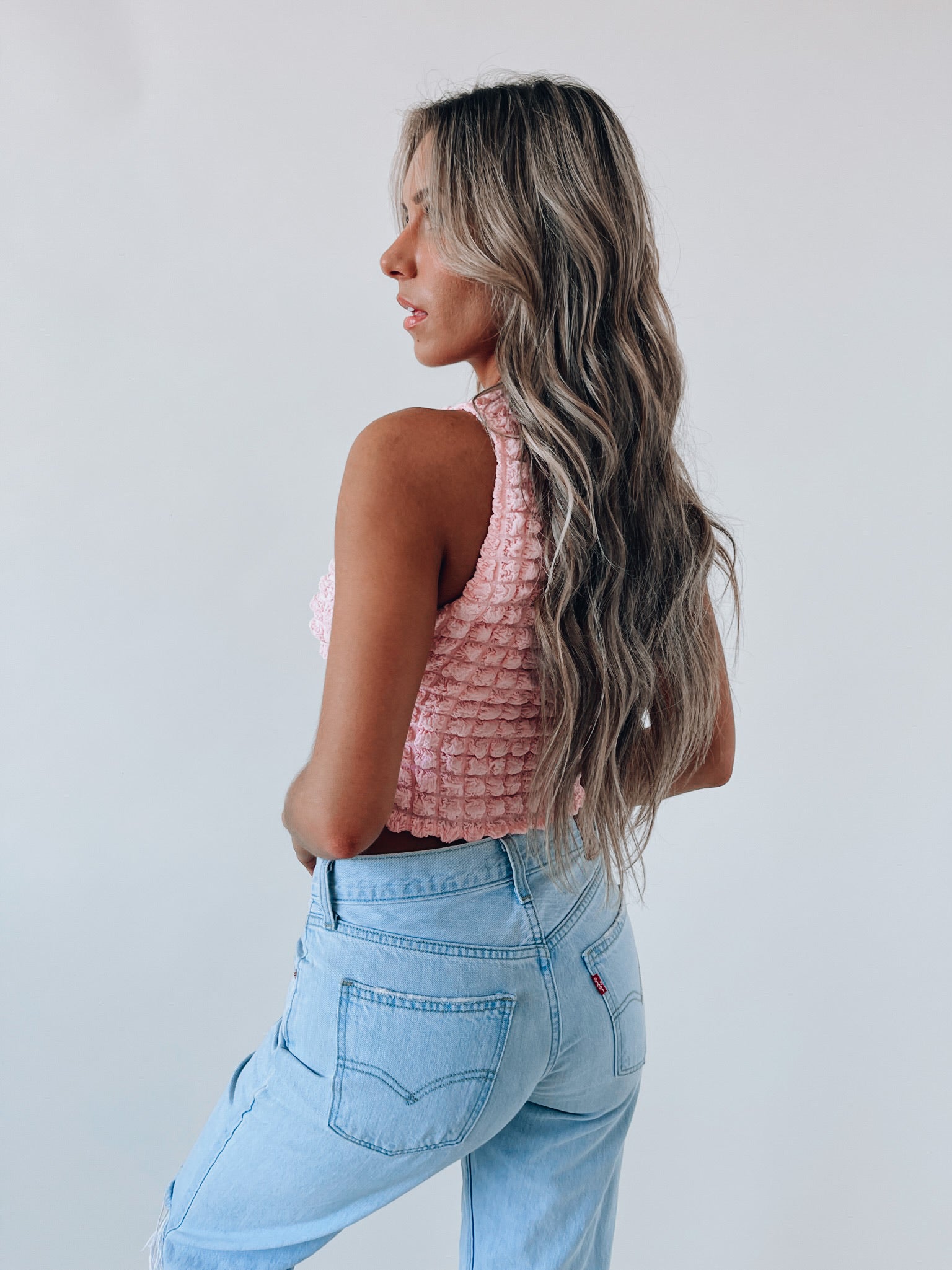 Peachy Bubble Tank