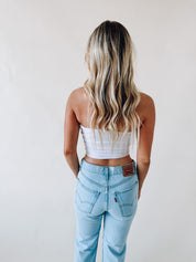 Freya Strapless Crop Top